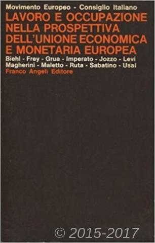 Copertina di Lavoro e occupazione nella prospettiva dell'unione economica e monetaria europea